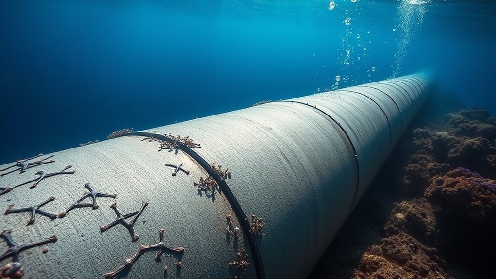 self healing underwater concrete technology
