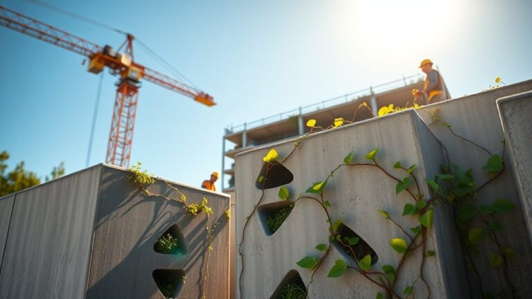 sustainable concrete reduces emissions