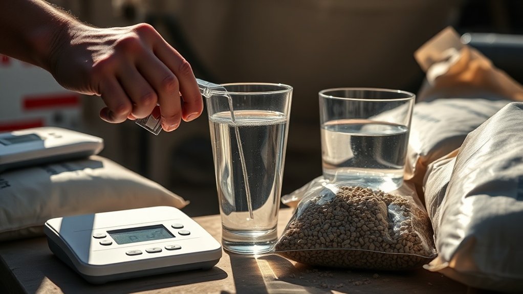 water to cement ratio importance