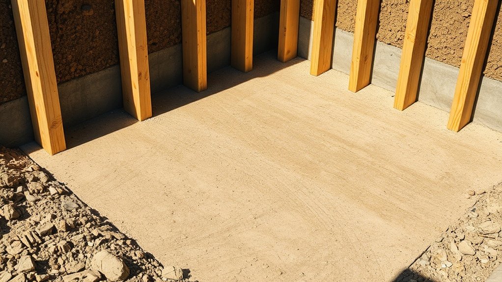 concrete foundation construction process