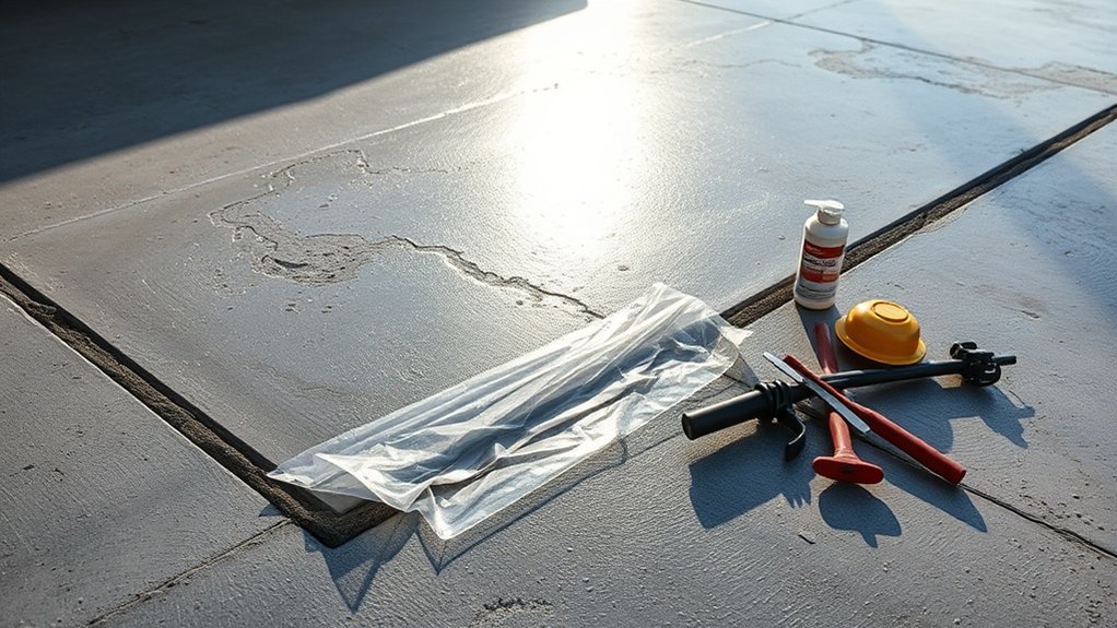 concrete surface protection measures